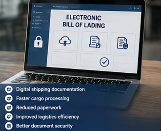 Digital electronic Bill of Lading system in modern logistics and shipping